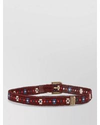 Etro - Beaded Belt Featuring Engraved Detail - Lyst