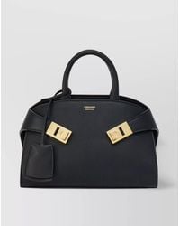 Ferragamo - The Hug Bag Mini Leather Tote Bag - Lyst
