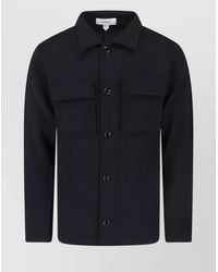 Lardini - Relaxed Fit Jacket Front Pockets - Lyst