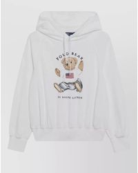 Polo Ralph Lauren - Long Sleeve Hooded Lounge Top Relaxed Fit - Lyst