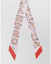 Etro - Silk Paisley-Print Bandeau Scarf - Lyst