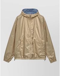 Prada - Hooded Jacket - Lyst