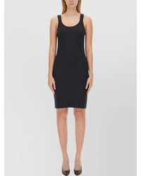 Helmut Lang - Slim-Fit Knee-Length Dress - Lyst