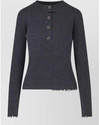 Uma Wang - Cashmere Crewneck Sweatshirt - Lyst