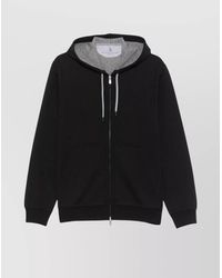 Brunello Cucinelli - Hoodie Cotton Drawstring - Lyst