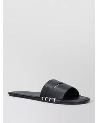 JW Anderson - Mules Flat Sole Open Toe Metal Accents - Lyst