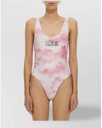 ROTATE BIRGER CHRISTENSEN - Logo One-Piece Swimsuit - Lyst