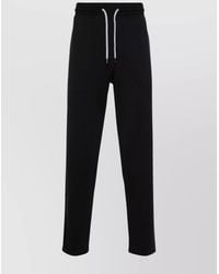Brunello Cucinelli - Cotton Blend Straight-Leg Track Pants - Lyst