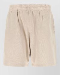 Entire studios - Cotton Wide-Leg Bermuda Shorts - Lyst