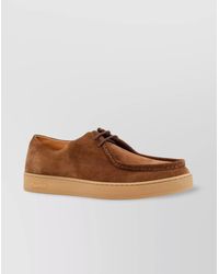 Church's - Suede Leather Lace-Up Brogues - Lyst