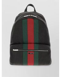 Gucci - Backpack Adjustable Straps Front Zip Pocket Handle - Lyst