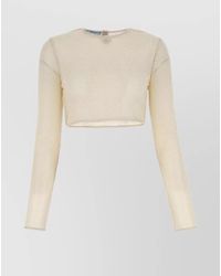 Prada - Beaded Top - Lyst