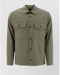 Vince - Collared Long Sleeves Chest Pockets Jackets - Lyst