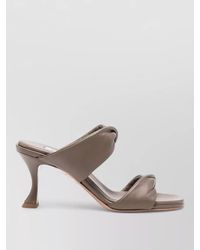 Aquazzura - Twist 75mm Sandals Brown - Lyst