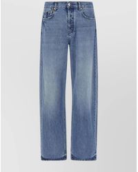 Jacquemus - Denim Mid-Rise Straight-Leg Jeans - Lyst