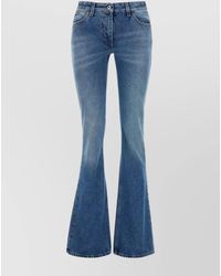 Off-White c/o Virgil Abloh - Denim Slim Flared Jeans - Lyst