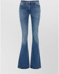 Off-White c/o Virgil Abloh - Denim Slim Flared Jeans - Lyst