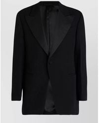 Ferragamo - Wool Tuxedo Blazer - Lyst