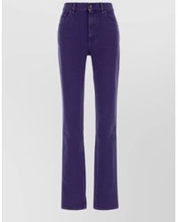 Chloé - Denim Straight-Leg Pants - Lyst