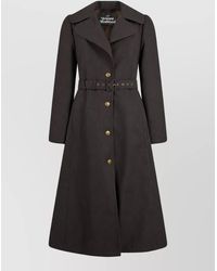 Vivienne Westwood - Belted Knee-Length Coat - Lyst