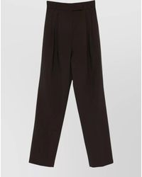 Frankie Shop - Pleated Straight-Leg Suit Trousers - Lyst