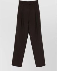 Frankie Shop - Pleated Straight-Leg Suit Trousers - Lyst