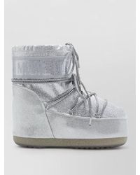 Moon Boot - Icon Low Glitter Ankle Snow Boots - Lyst