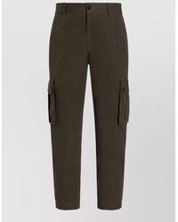 Dolce & Gabbana - Trousers Cargo Pockets Button Detailing Belt Loops - Lyst
