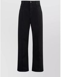 Dolce & Gabbana - Straight Leg Jeans With Front And Back Pockets - Lyst