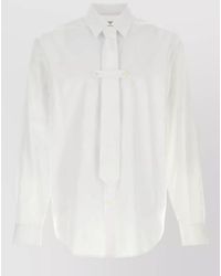Dries Van Noten - Poplin Shirt Long Sleeves Tailored Cut - Lyst