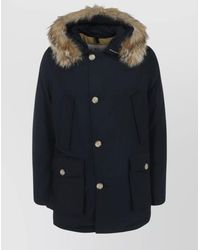 Woolrich - Arctic Parka With Detachable Fur Hood - Lyst