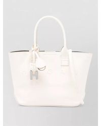 Hogan - H-Bag Mini Leather Tote Bag - Lyst