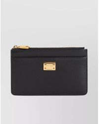 Dolce & Gabbana - Zipped Credit Card Holder With-Tone Hardware - Lyst