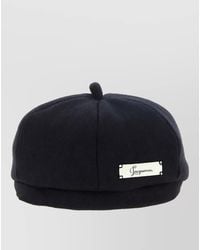 Jacquemus - Virgin Wool Paneled Beret - Lyst