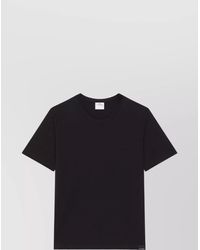 Courreges - Cotton Short-Sleeve Logo-Patch T-Shirt - Lyst