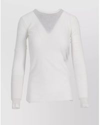 Ann Demeulemeester - Slim-Fit Long-Sleeve T-Shirt - Lyst