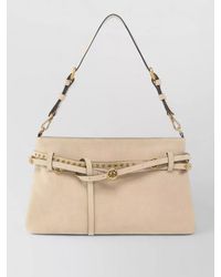 Pinko - Shoulder Bag Studded Detail Adjustable Strap Hardware - Lyst