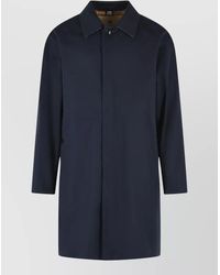 Burberry - Camden Cotton Midi Trench Coat - Lyst