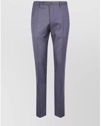 Incotex - Virgin Wool Slim-Fit Tailored Trousers - Lyst