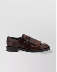 Church's - Leather Fringe-Detail Lace-Up Shoes - Lyst