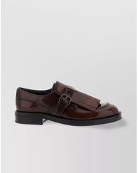 Church's - Lace-Up Shoes With Buckle And Fringe Detail - Lyst
