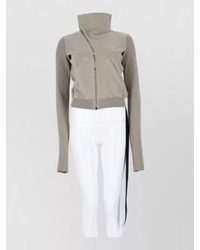 Rick Owens - Denim Fitted Jacket - Lyst