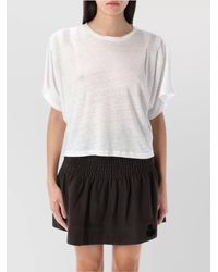 Isabel Marant - Linen Kyanza T-Shirt - Lyst