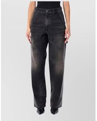 Haikure - Sibilla High Waist Wide Leg Denim - Lyst