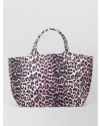 Ganni - Medium Sequin Shopper Tote Recycled Cotton - Lyst