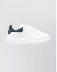McQueen - Leather Oversized Low-Top Sneakers - Lyst