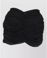 LaRevêche - Lillibet Skirt Floral Appliqué Ruched Detailing - Lyst