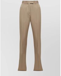The Attico - Wool Flared Trousers - Lyst