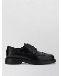 Hogan - H704 Brushed Leather Derby Brogues - Lyst