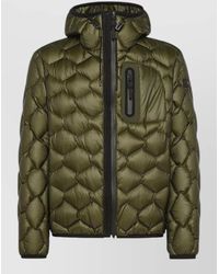 Peuterey - Hooded Jacket Chest Pocket Quilted Design - Lyst